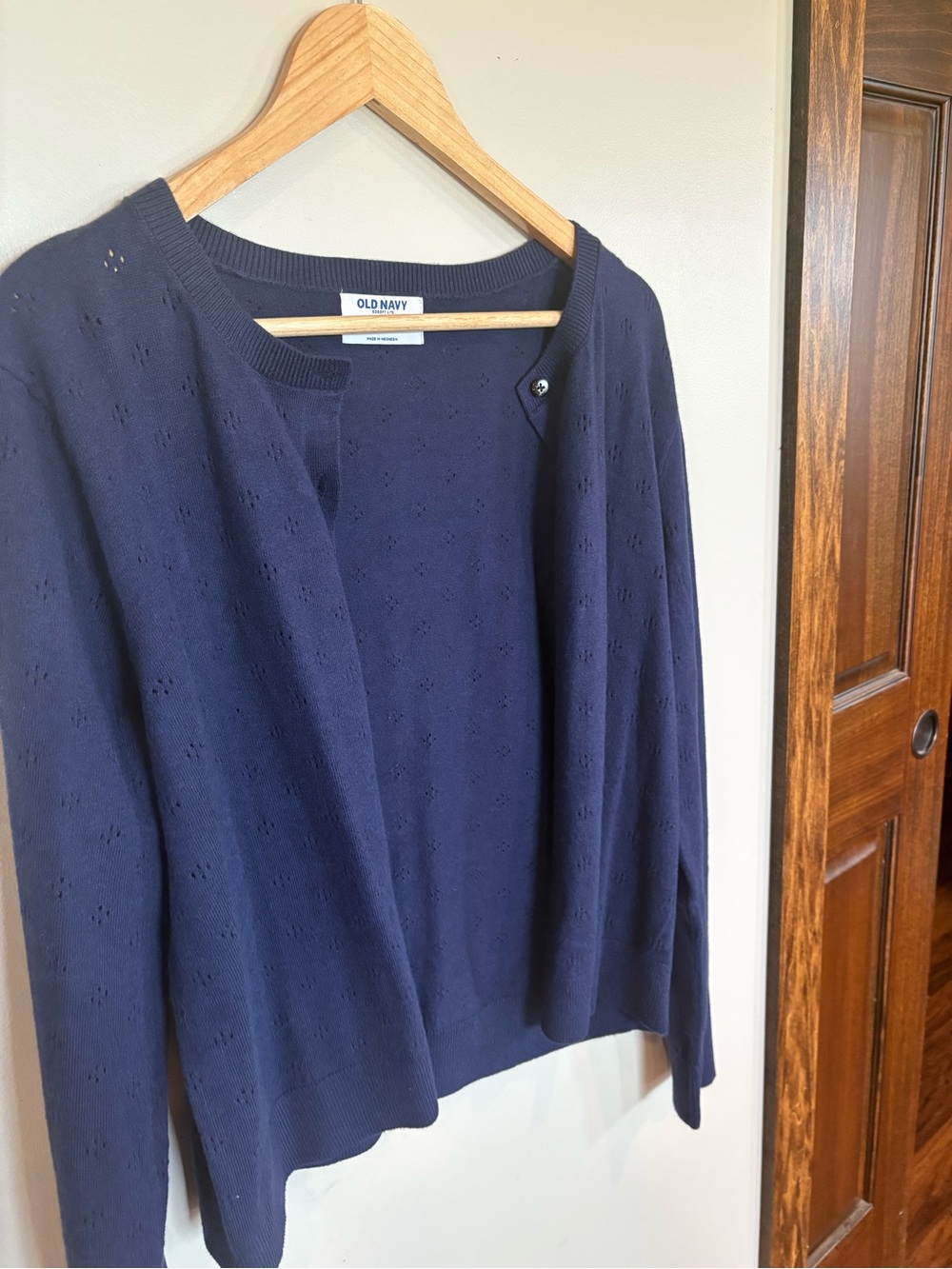 Old Navy Navy Open-Front Women's Cardigan
